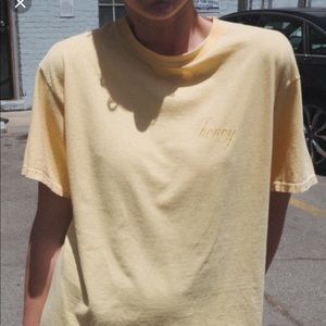 Brandy Melville honey shirt